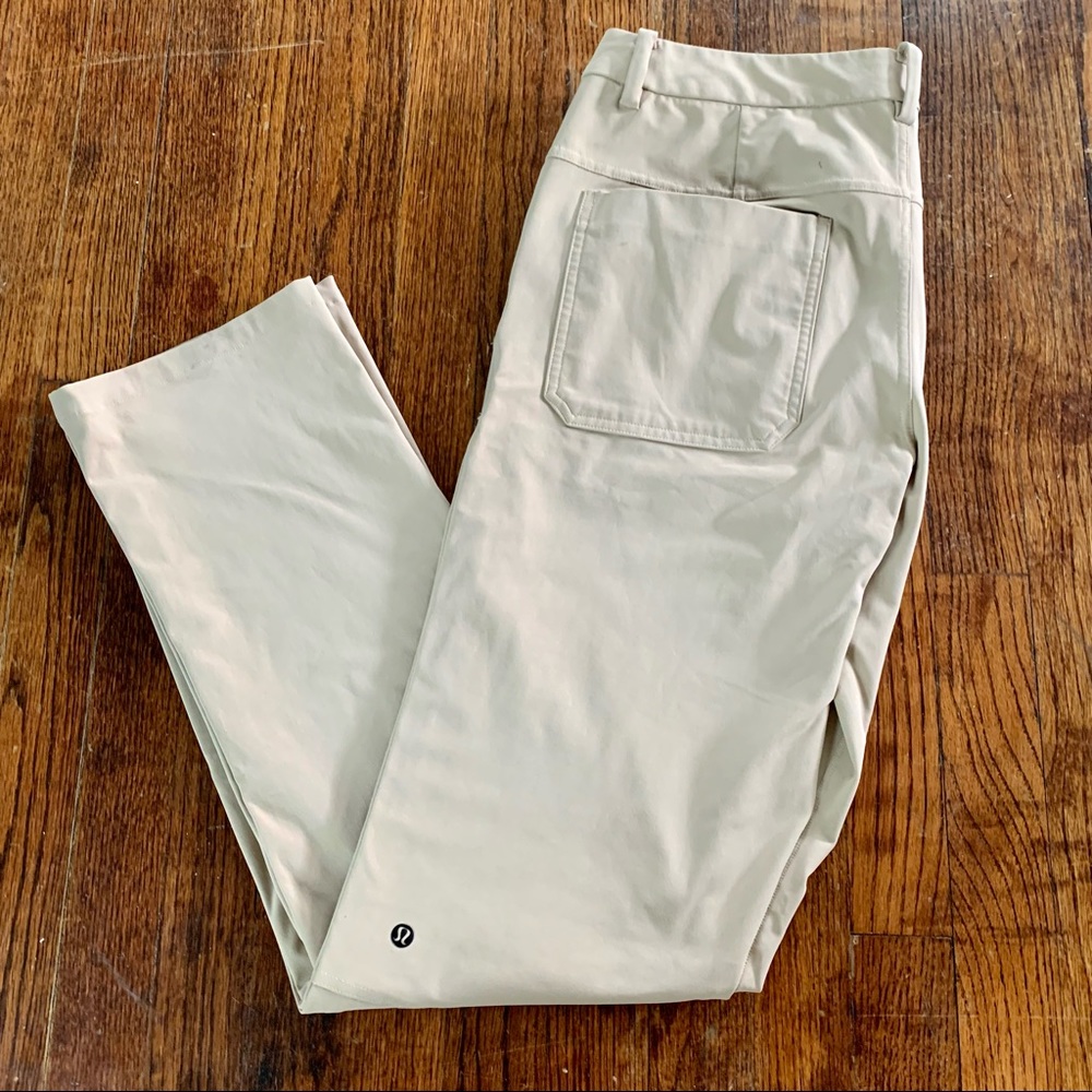 Lululemon ABC Tan Classic fit pants